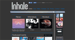 Desktop Screenshot of inhale.org.uk